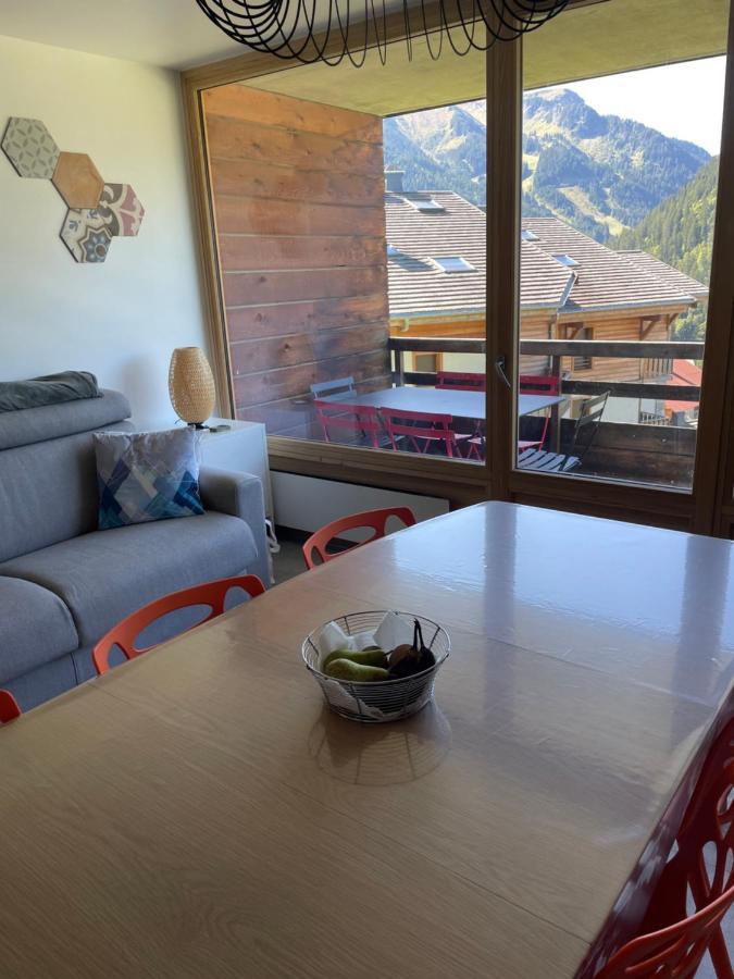 Charmant Appartement 3 Pieces - 6 Personnes Châtel Exterior foto